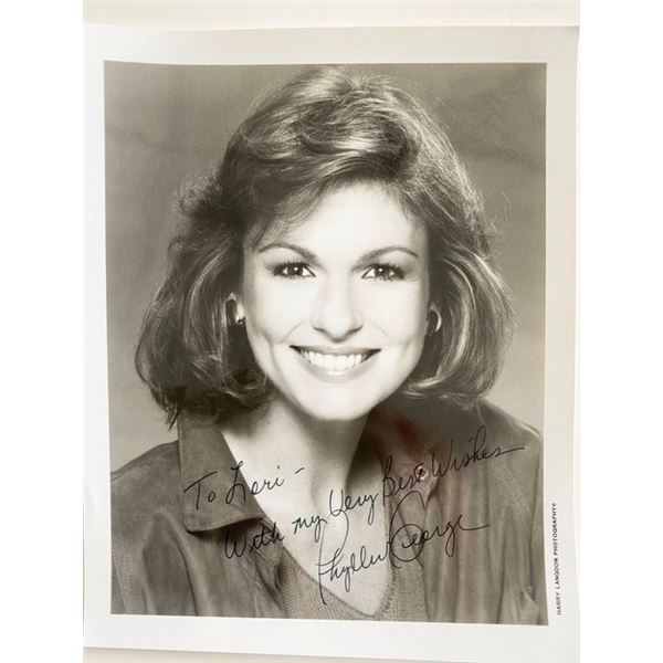 NFL Today Co Host Phyllis George signed photo