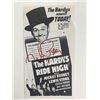 Image 1 : Mickey Rooney Signed The Hardys Ride High (1939) Movie Advertisement