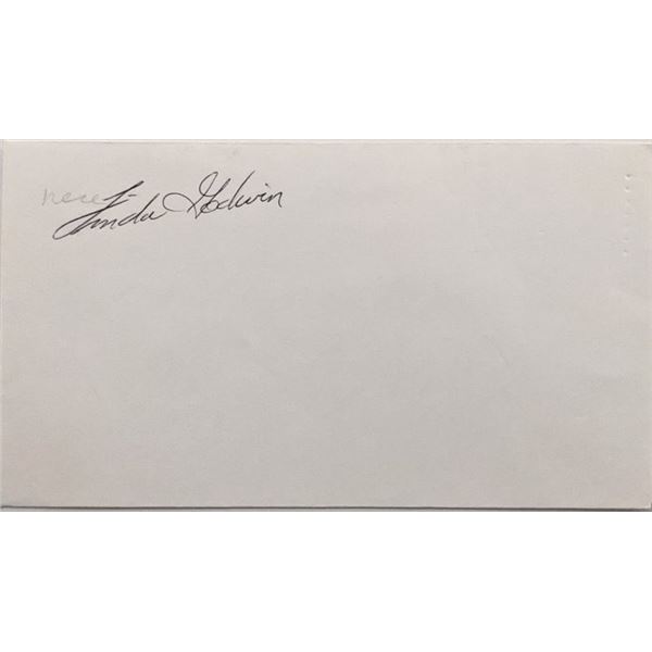 Astronaut Linda Godwin original signature
