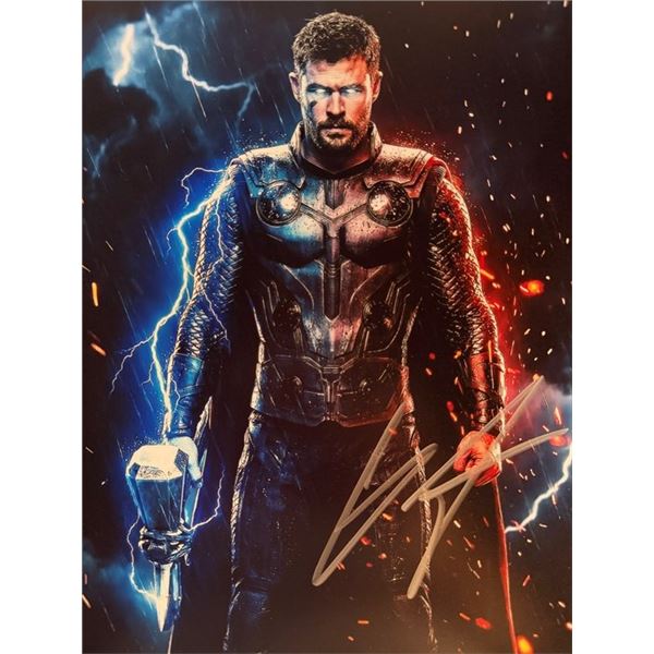 Marvel Thor Chris Hemsworth Signed Photo