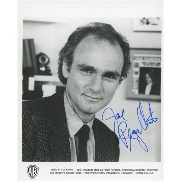 Murphy Brown Joe Regalbuto signed photo
