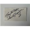 Image 1 : The Lone Ranger Clayton Moore original signature