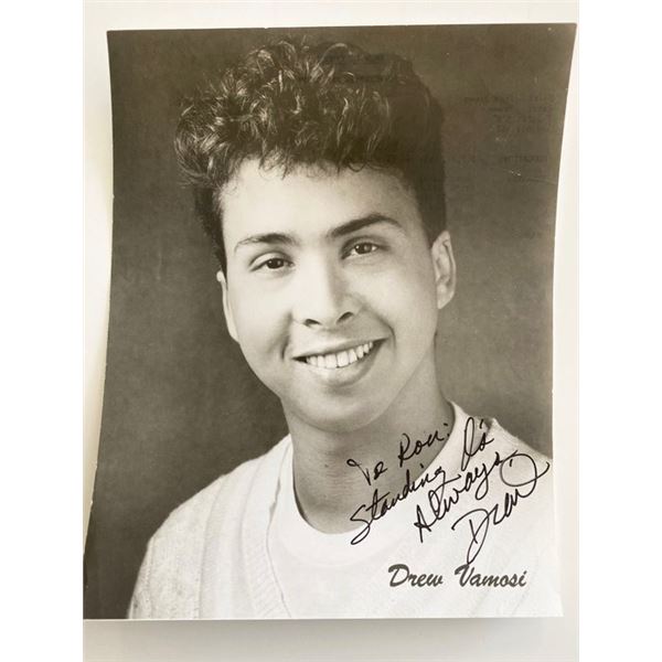 Dancer Drew Vamosi signed photo