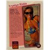 Image 2 : Krystyn Rinkle The Bikini Open Swimsuit Model 1992 Collector Card.