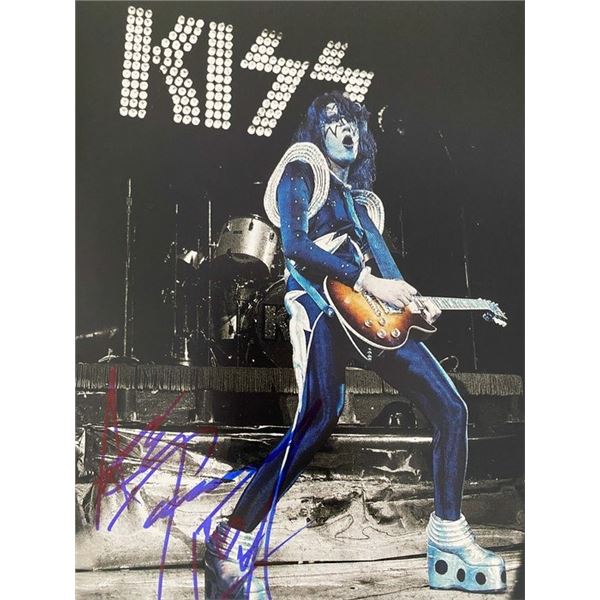 Kiss Ace Frehley signed photo