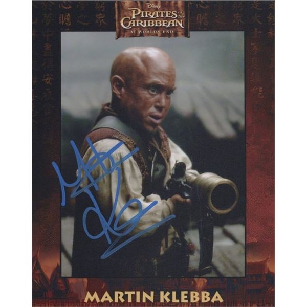 Pirates of The Caribbean: At World's End Martin Klebba Signed Photo