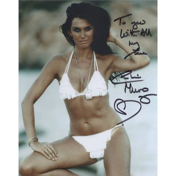 Bond Girl Caroline Munro Signed Photo