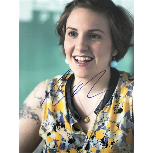 Girls Lena Dunham signed photo