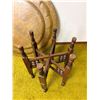 Image 4 : Vintage Brass Tray Table