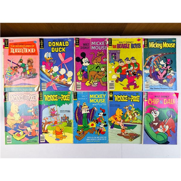 Gold Key Walt Disney Comic Books