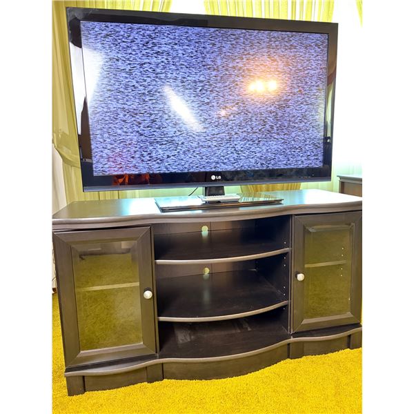 LG 42" Tv with Entertainment Stand