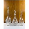 Image 1 : Glass & Crystal Decanters