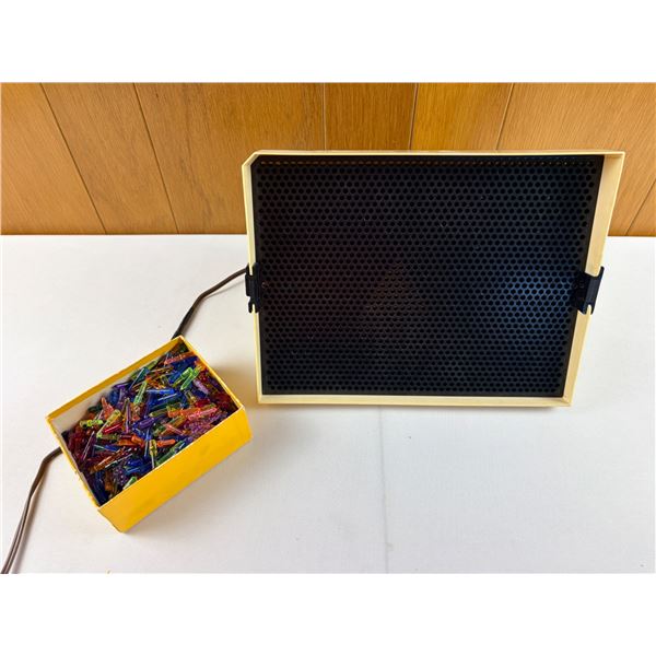 Lite-Brite Shadow Box