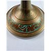 Image 5 : Hand Painted Brass Vessel