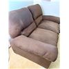 Image 2 : Faux Suede Loveseat