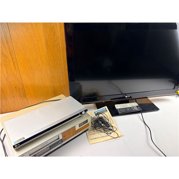 LG 37" TV with Players