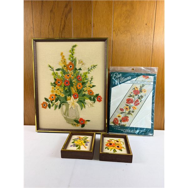 Floral Needlework Art