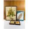 Image 1 : Floral Needlework Art