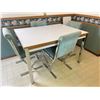 Image 1 : Retro Dining Table & Chairs