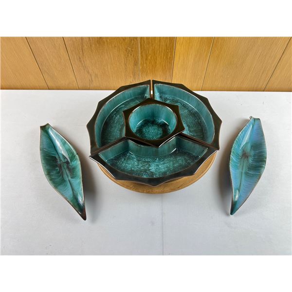 Blue Glazed Pottery