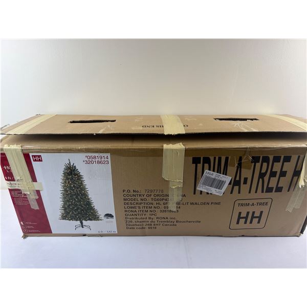 Holiday Living 6' Pre-Lit Walden Tree