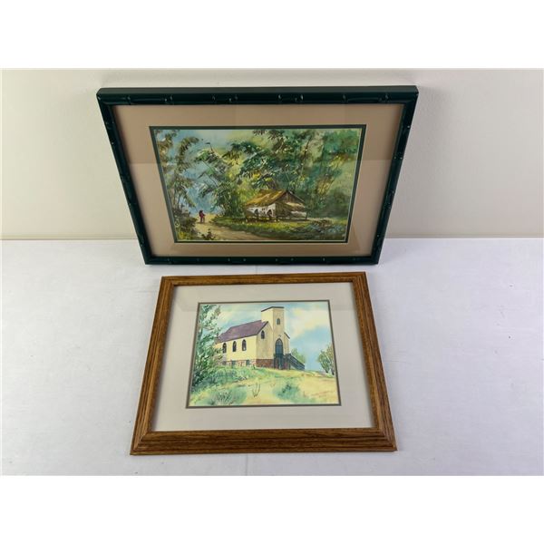 Two Pieces of Artwork