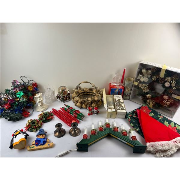 Christmas Candles & Decor