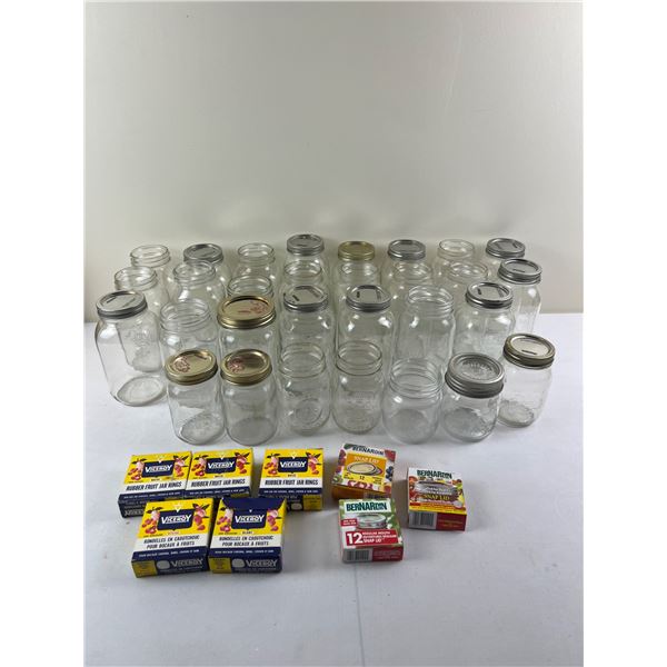Assortment of Canning Jars