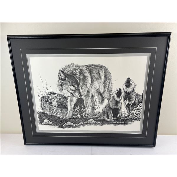 Fine Line Art Print by Steve Riddell