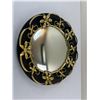 Image 1 : Wall Mirror with Brass Accents