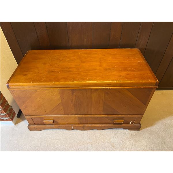 Vintage Wooden Chest