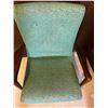 Image 2 : Retro Teal Swivel Chair