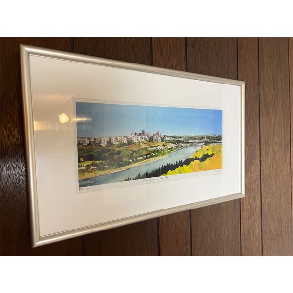 "Edmonton in The Fall" Print By E.Bartel