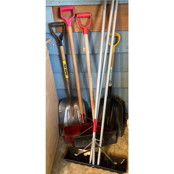 Shovels & Roof Rake