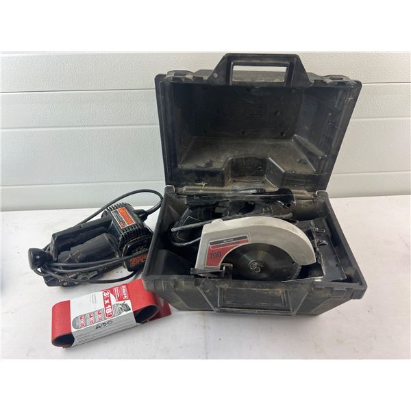 Corded Saw & Belt Sander