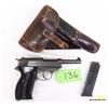 Image 1 : Walther German Luger P38 BYF44 9mm SemiAuto Pistol