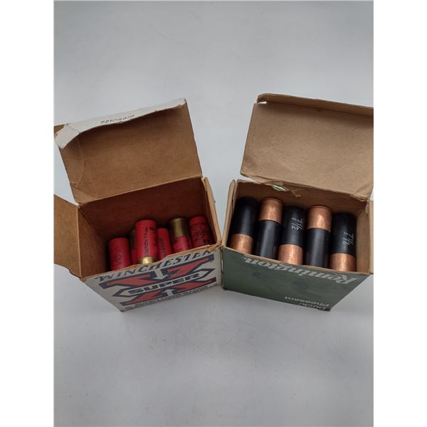 Two partial boxes of 12ga, 2 3/4 Ammunition (C2)