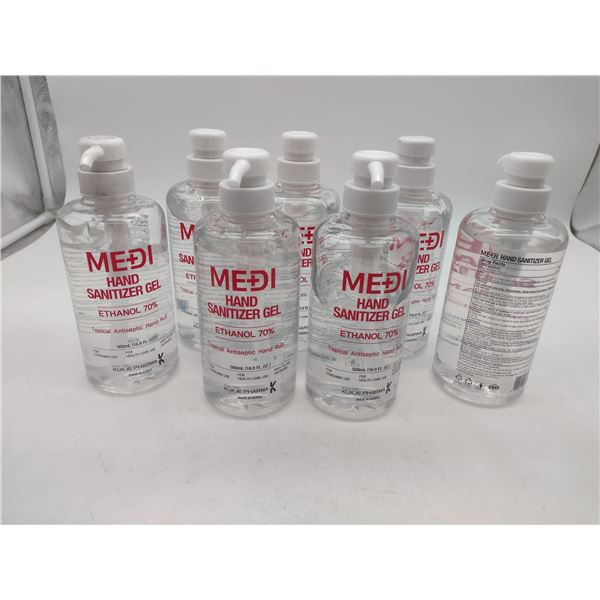 7 Containers of hand sanitizer (C46)