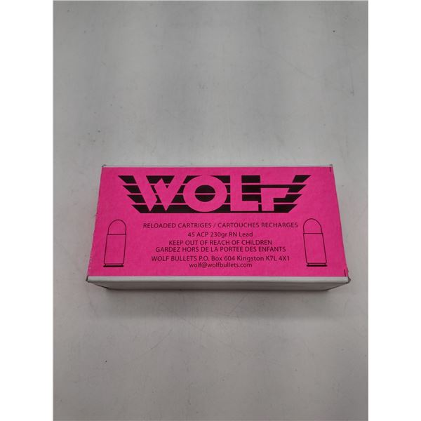 Wolf 45 acp Ammunition (C69)