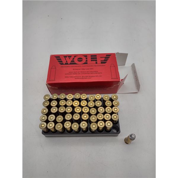 Wolf 38 spl Ammunition (C69)