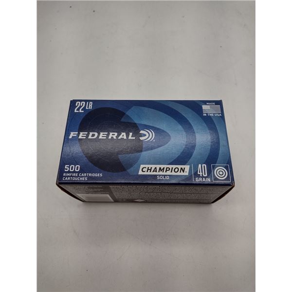 Federal 22LR Ammunition (C17)