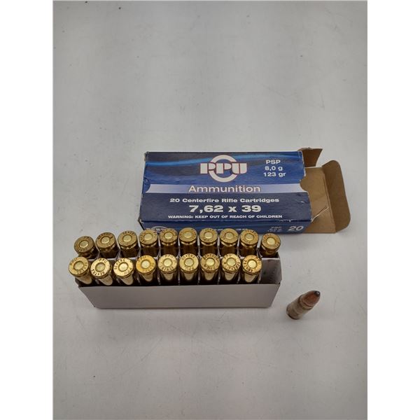 PPU 7.62 x 39 Ammunition (C17)