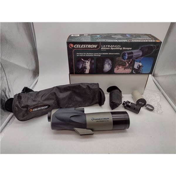 Celestron Ultima 65 65mm Spotting Scope (C17)