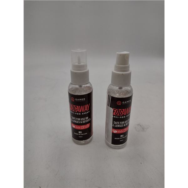 2 2oz Fogaway Anti-Fog Spray (C2)