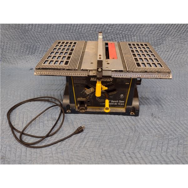 Mastercraft 10" Bench Saw (C76)