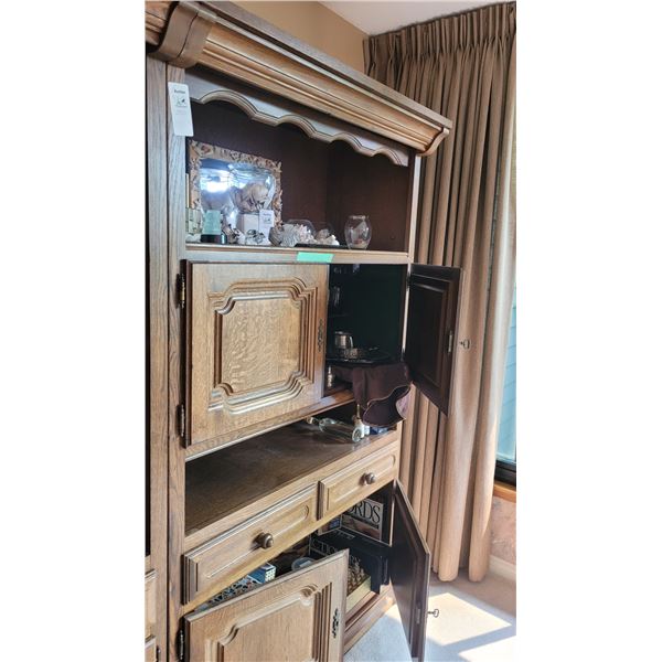 Wood Shelving Unit C