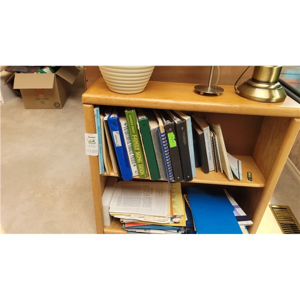 Oak Bookshelf A