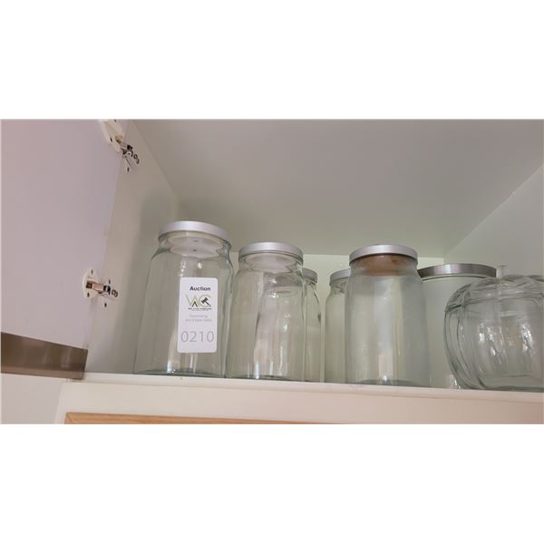 Glass Cannisters A