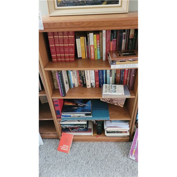 Oak Bookshelves C