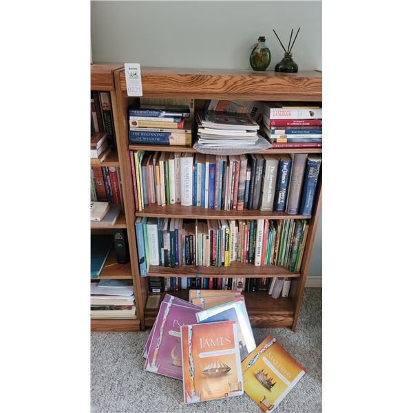Oak Bookshelves C
